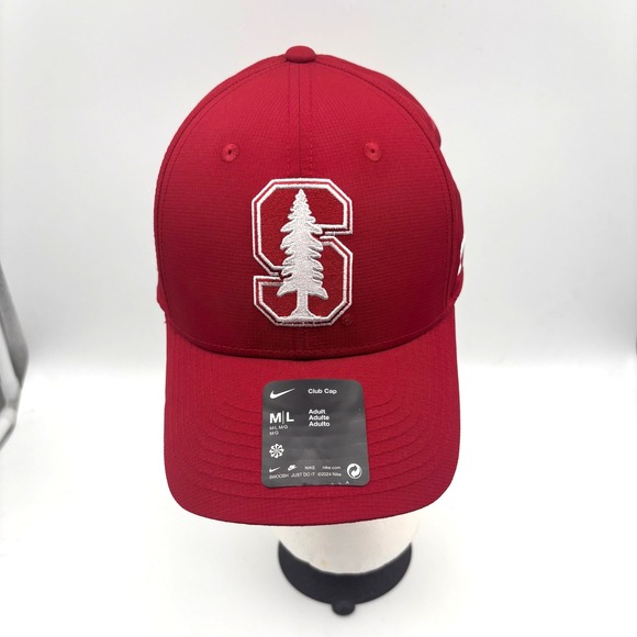 Nike Other - Nike Stanford Cardinal Red Club Cap Adult M L Flex‎ Fit Baseball Hat